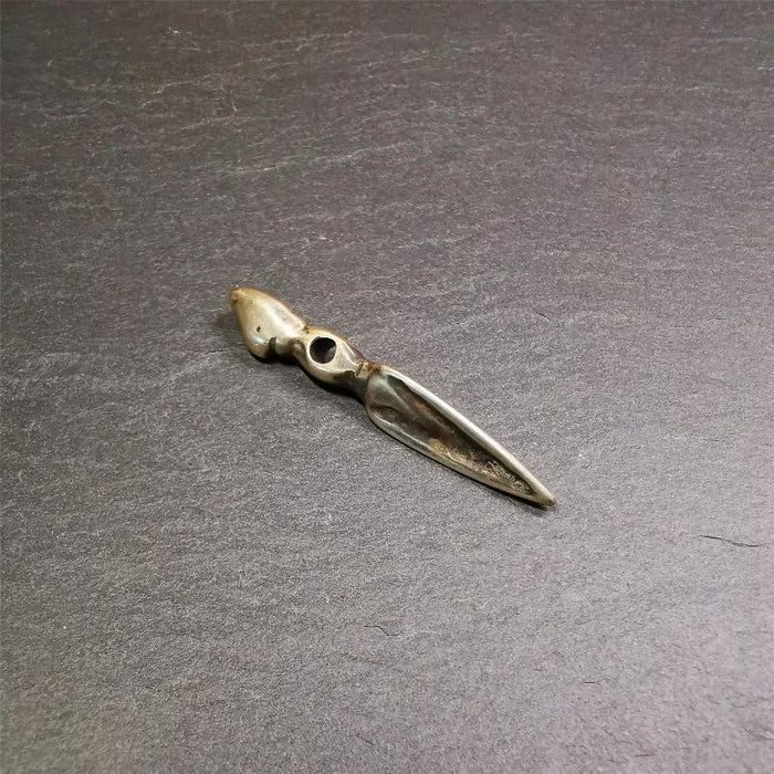 Phurba Pendant- 1.85" - Tibetan Buddhist art, view 6