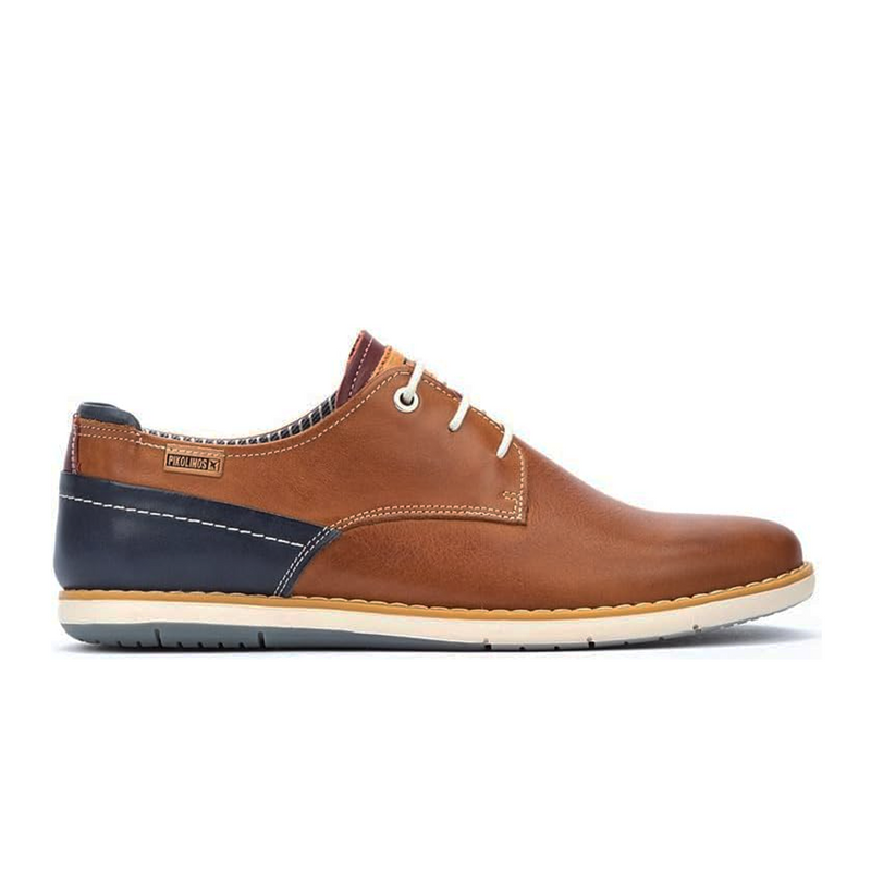 Pikolinos Jucar M4E-4104C1 Sneaker (Men) - Brandy Leather Dress-Casual - Oxford - The Heel Shoe Fitters