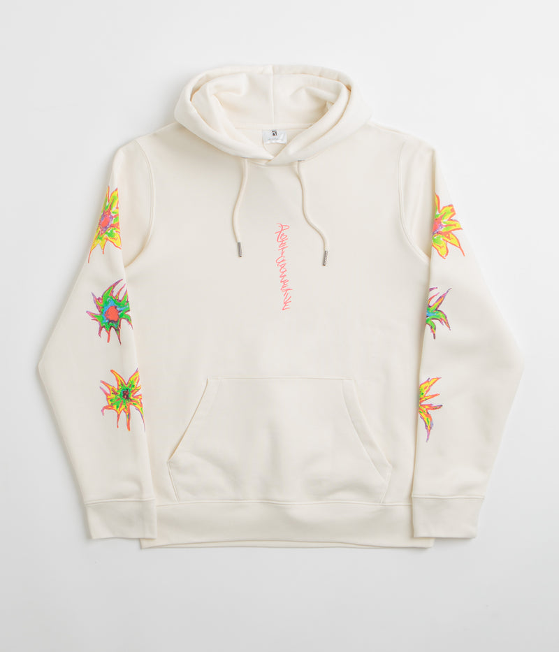 Poetic Collective Arm Tribal Hoodie in Ivory