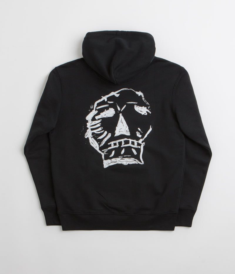 Poetic Collective Big Skull Hoodie in Black