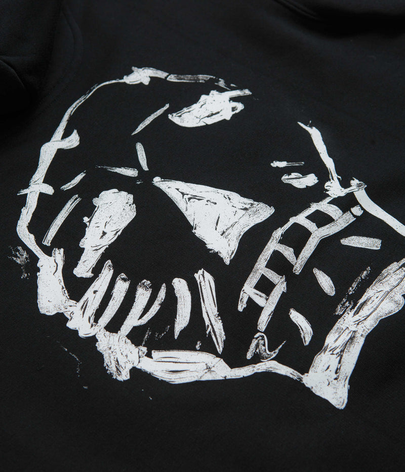 Poetic Collective Big Skull Hoodie in Black
