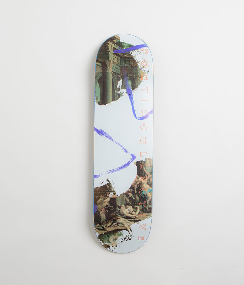Poetic Collective Blue Strokes Deck in 8.5"