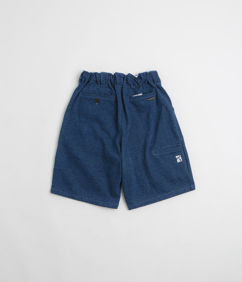 Poetic Collective Painter Shorts in Classic Wash