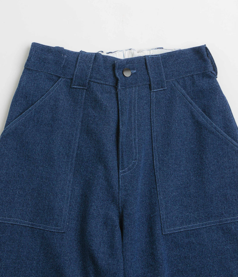 Poetic Collective Painter Shorts in Classic Wash