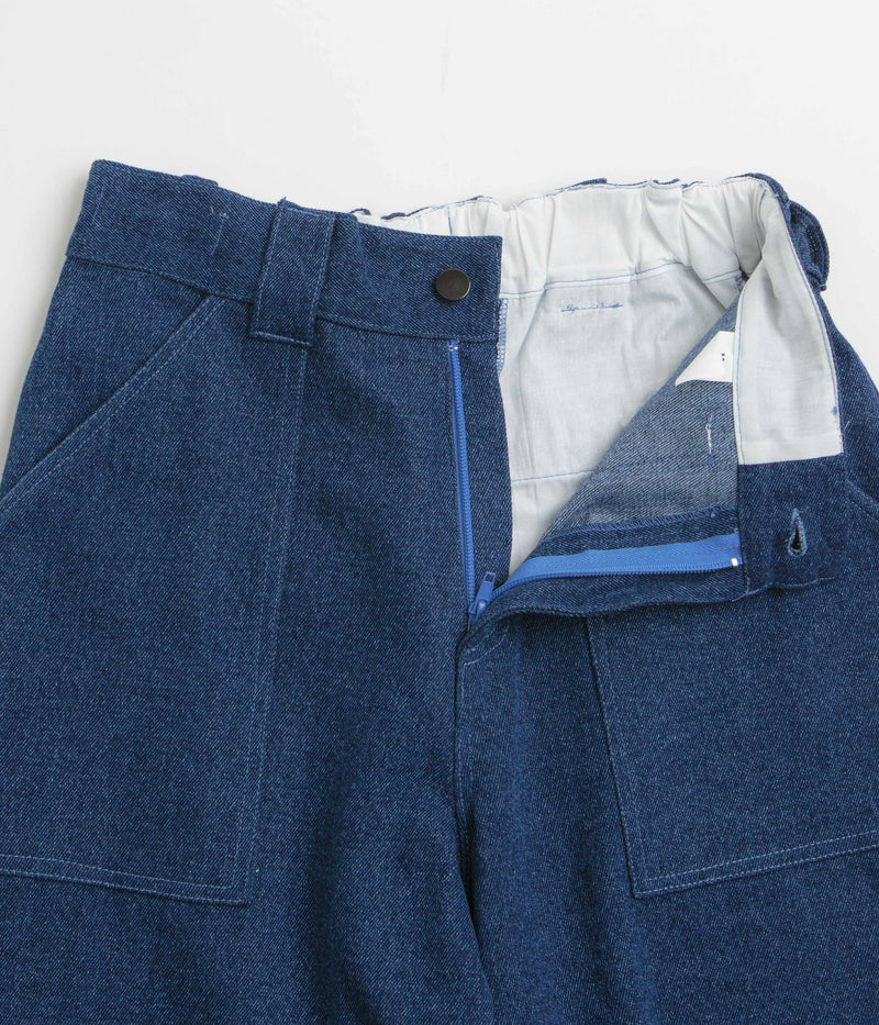 Poetic Collective Painter Shorts in Classic Wash