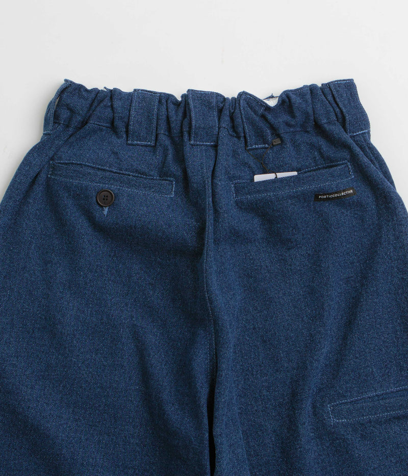 Poetic Collective Painter Shorts in Classic Wash