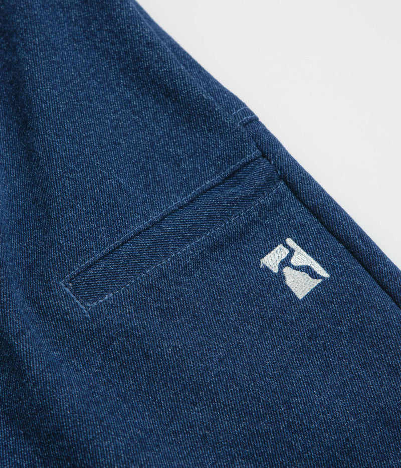 Poetic Collective Painter Shorts in Classic Wash
