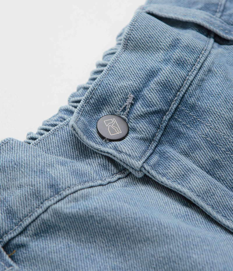 Poetic Collective Sculptor Shorts in Light Denim