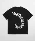 Poetic Collective Spray T-Shirt in Black