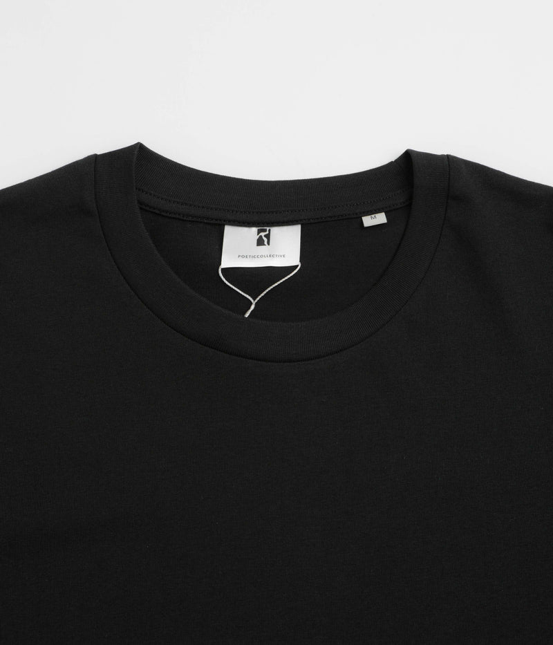 Poetic Collective Spray T-Shirt in Black