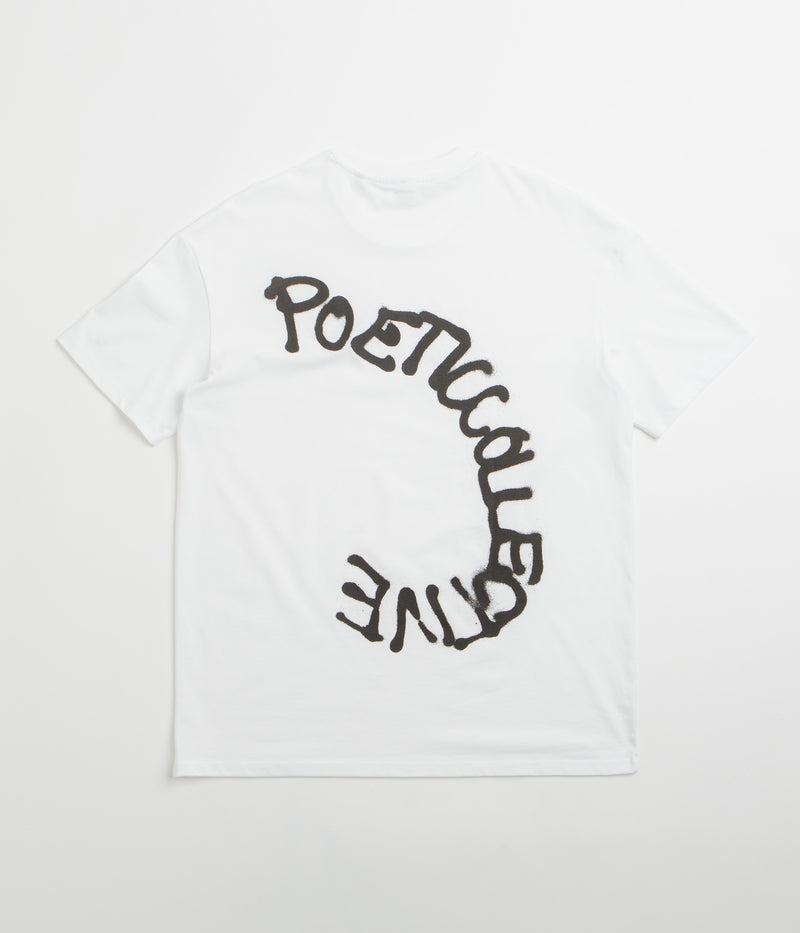 Poetic Collective Spray T-Shirt in White