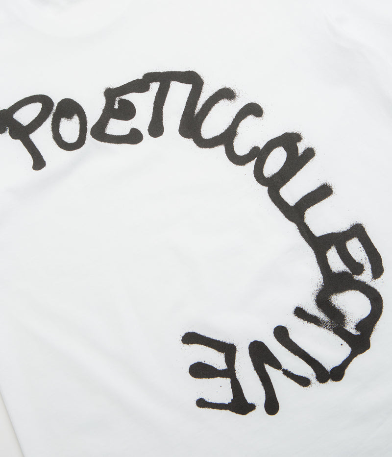 Poetic Collective Spray T-Shirt in White