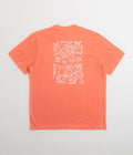Poetic Collective Tribal T-Shirt in Orange
