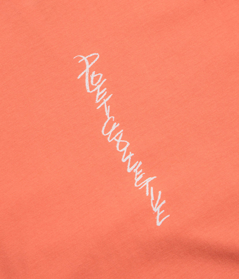 Poetic Collective Tribal T-Shirt in Orange