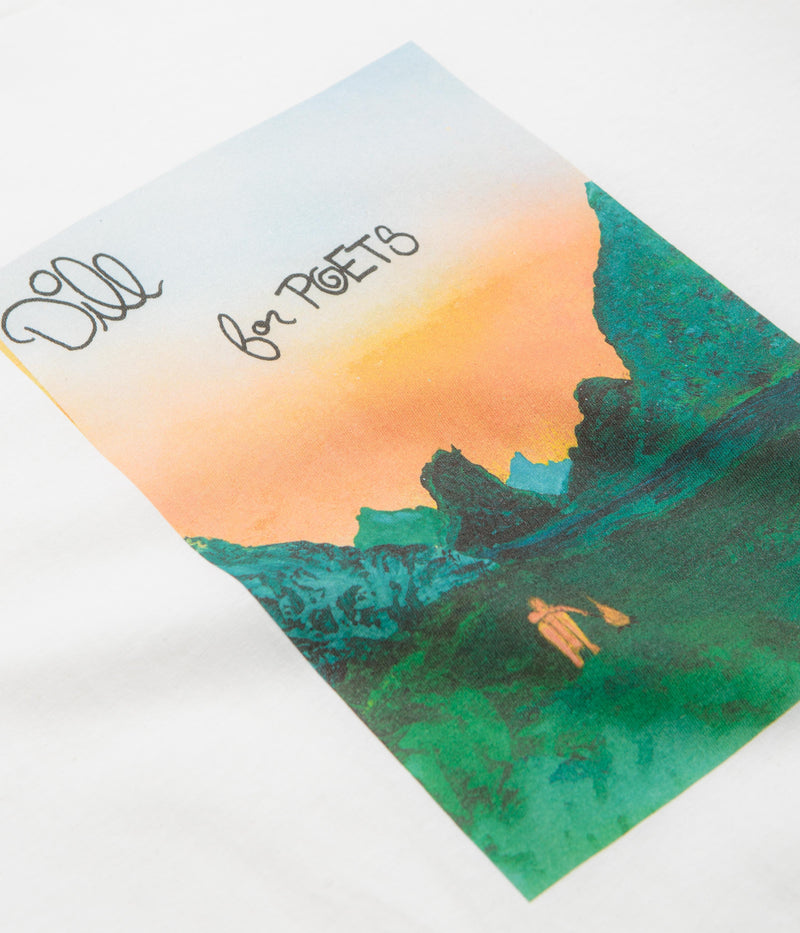 Poets Dill for Poets T-Shirt in White