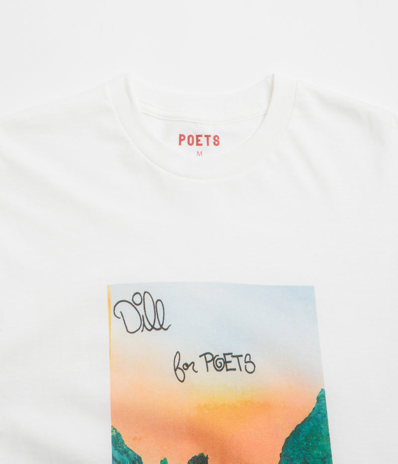 Poets Dill for Poets T-Shirt in White