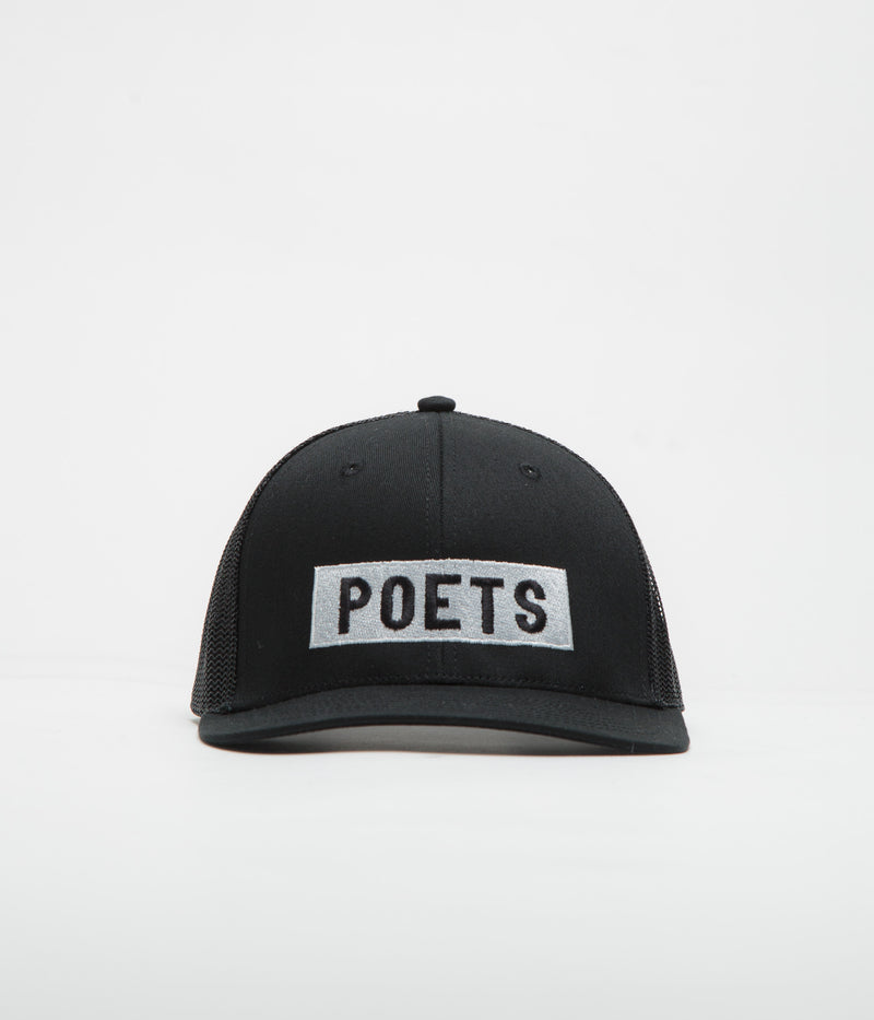 Poets Lincoln Cap in Black