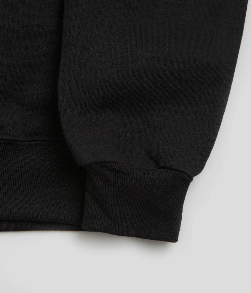 Poets World Famous Poets Crewneck Sweatshirt in Black