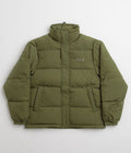 Polar Basic Puffer Jacket in Army Green