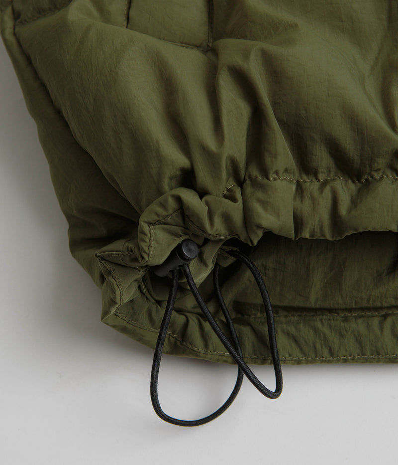 Polar Basic Puffer Jacket in Army Green