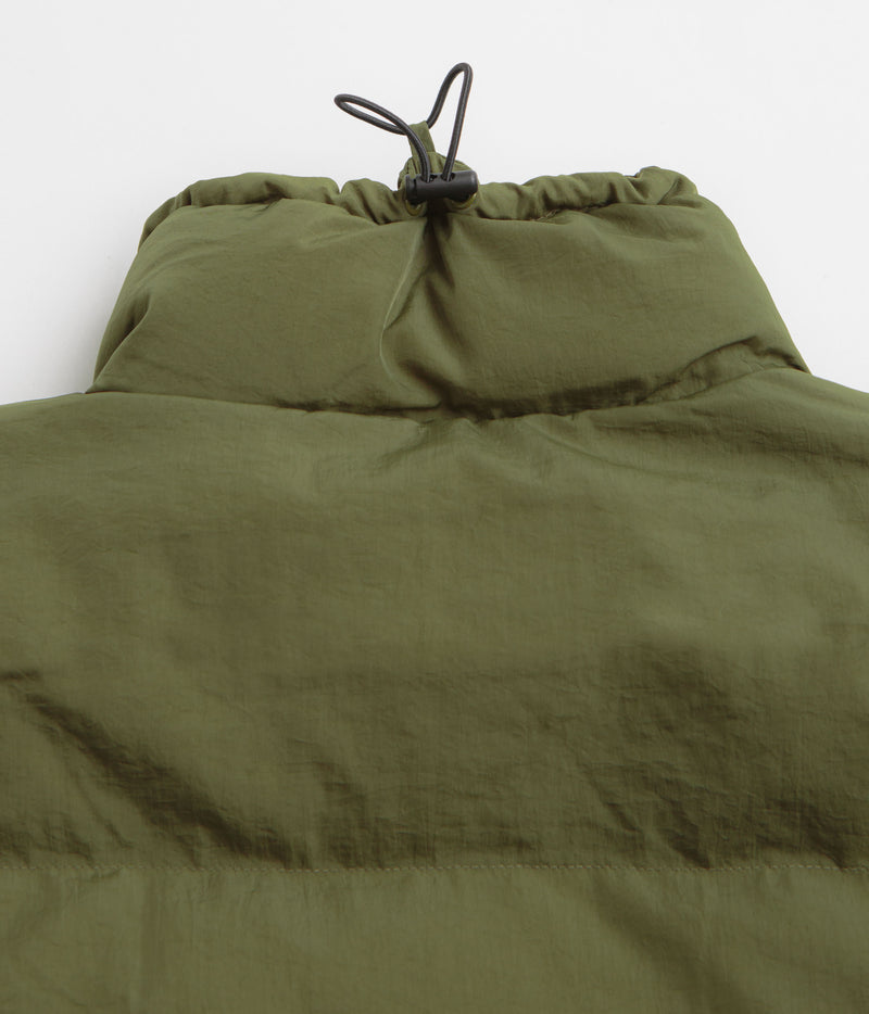 Polar Basic Puffer Jacket in Army Green