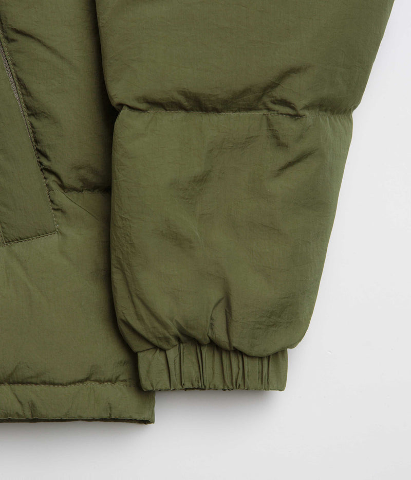 Polar Basic Puffer Jacket in Army Green
