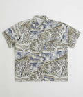 Polar Beach Day Tom Short Sleeve Shirt in Off White
