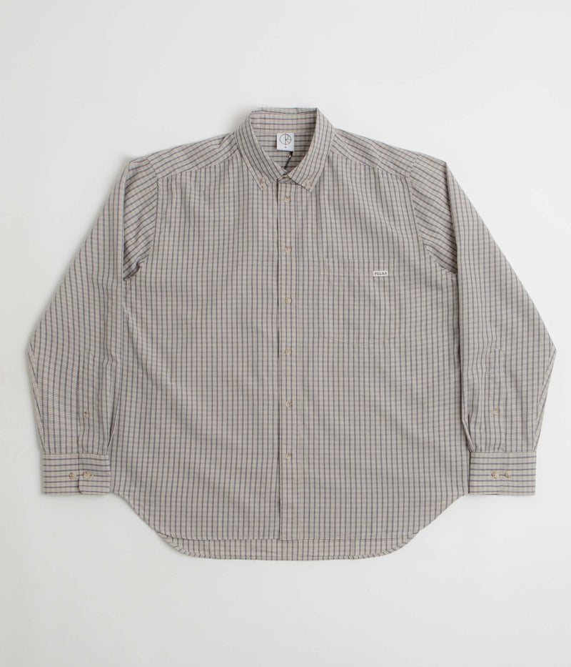 Polar Ben Shirt in Ivory Check