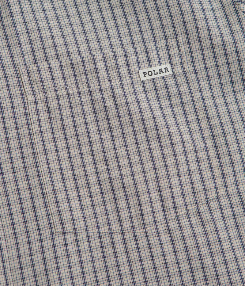 Polar Ben Shirt in Ivory Check