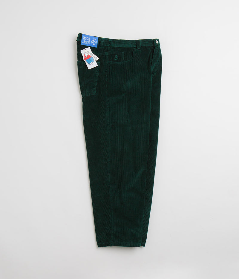 Polar Big Boy Cord Pants in Dark Emerald