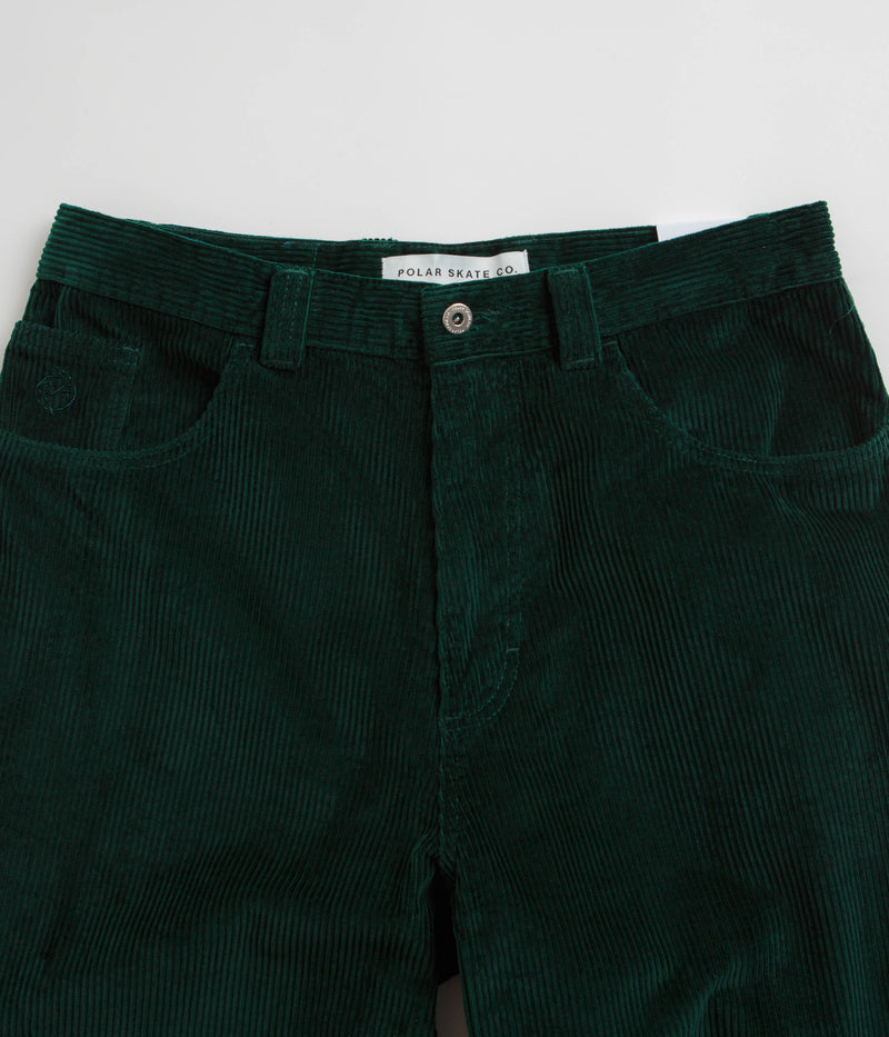Polar Big Boy Cord Pants in Dark Emerald