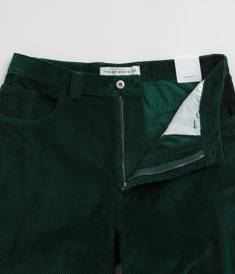 Polar Big Boy Cord Pants in Dark Emerald