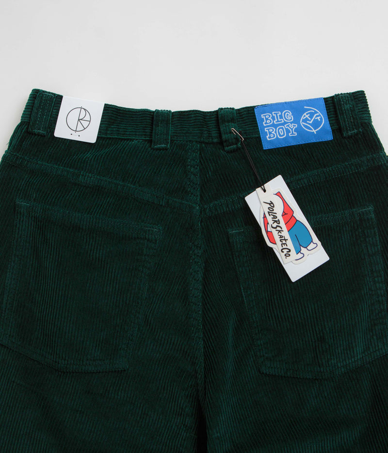 Polar Big Boy Cord Pants in Dark Emerald