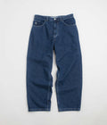 Polar Big Boy Jeans in Dark Blue and White Stitching