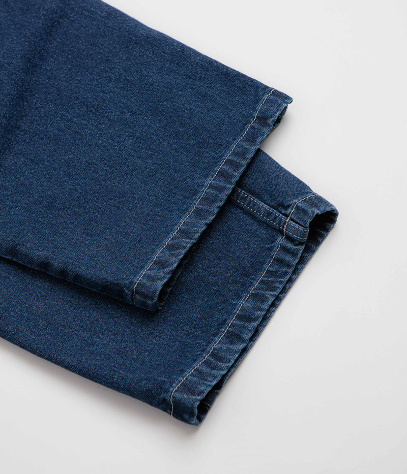 Polar Big Boy Jeans in Dark Blue and White Stitching