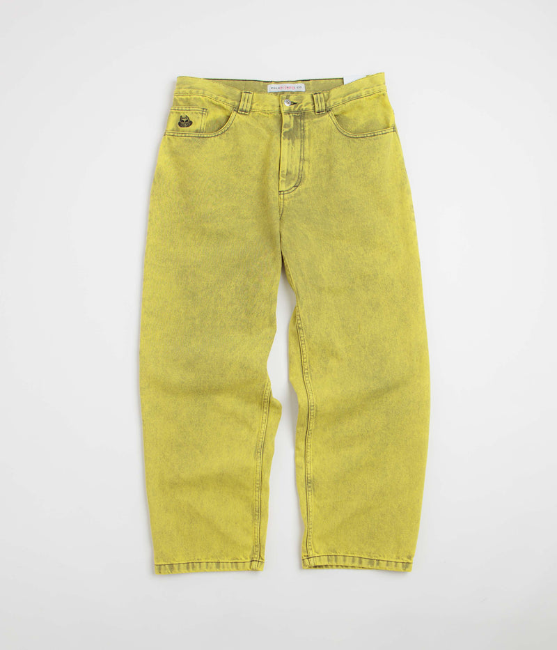 Polar Big Boy Jeans in Lemon Black and Demon Child