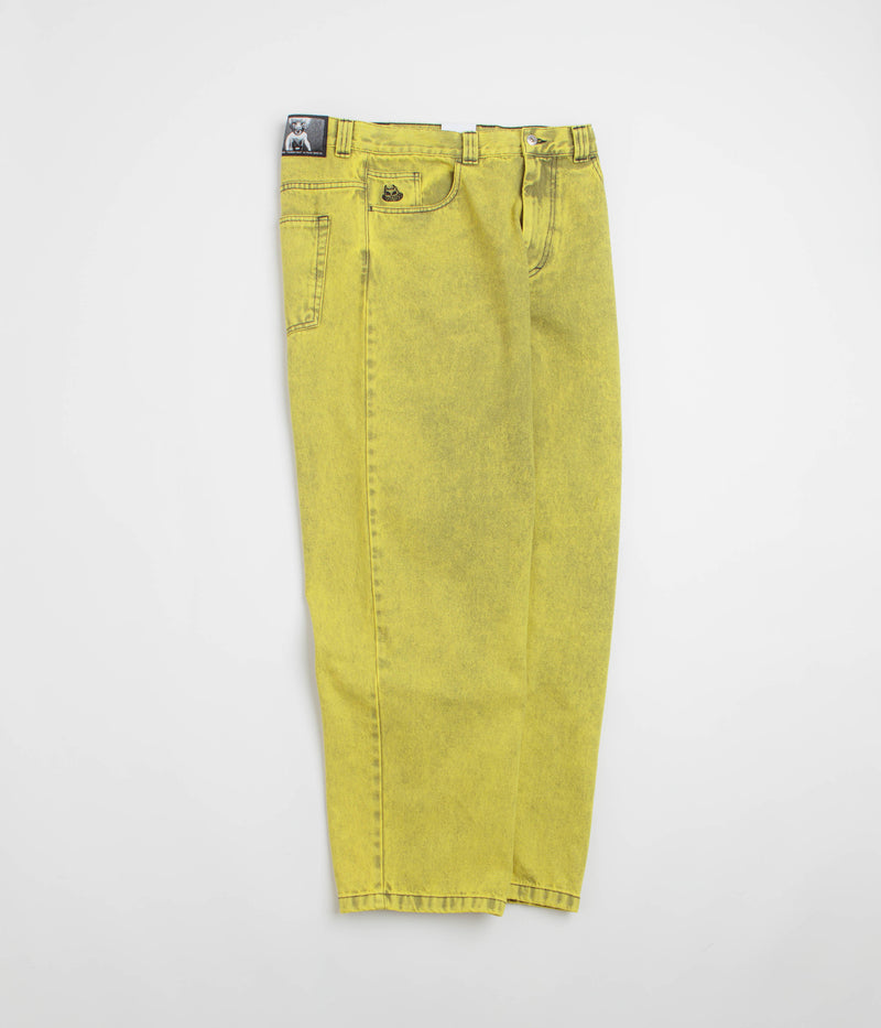 Polar Big Boy Jeans in Lemon Black and Demon Child