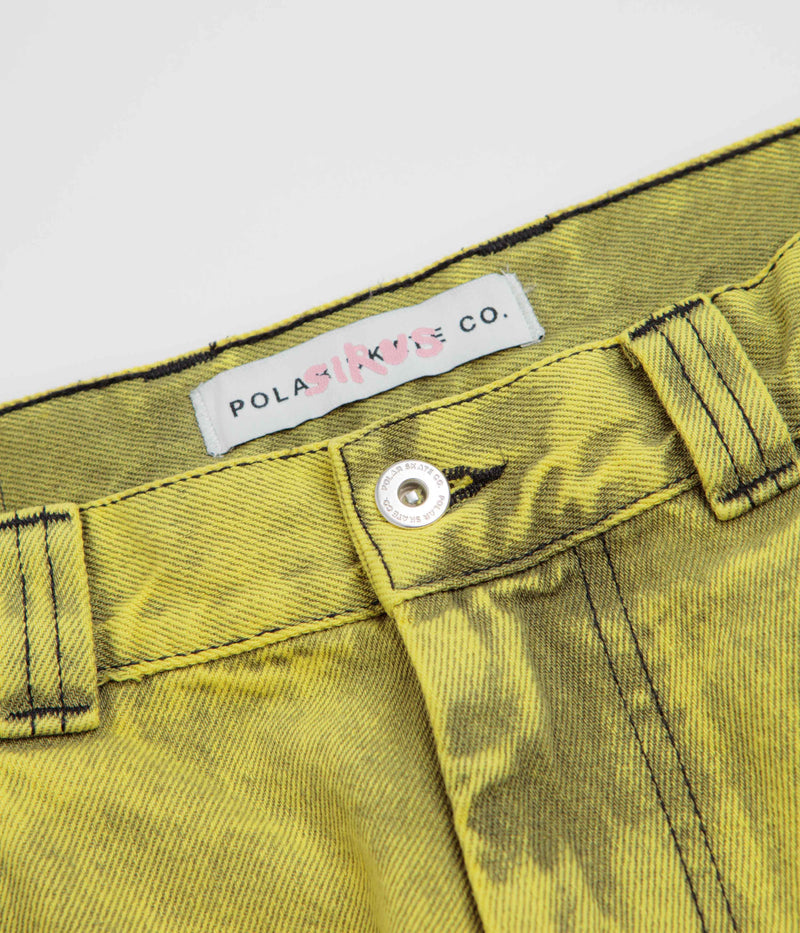 Polar Big Boy Jeans in Lemon Black and Demon Child