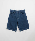 Polar Big Boy Shorts in Dark Blue and White Stitching