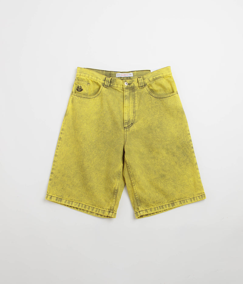 Polar Big Boy Shorts in Lemon Black and Angel Child