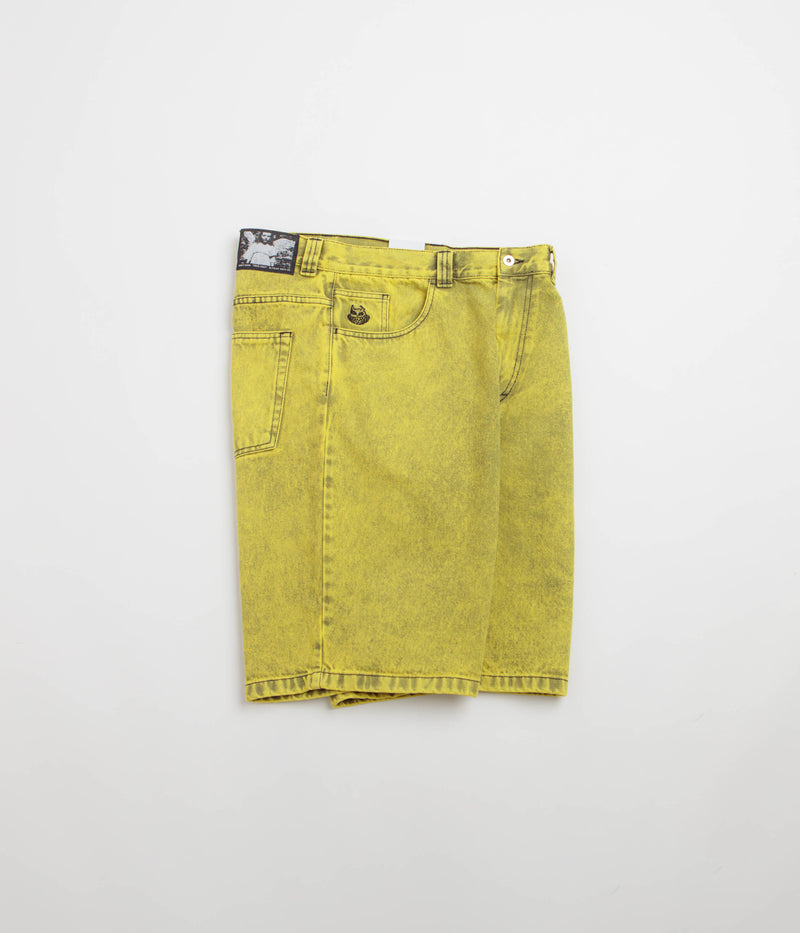Polar Big Boy Shorts in Lemon Black and Angel Child