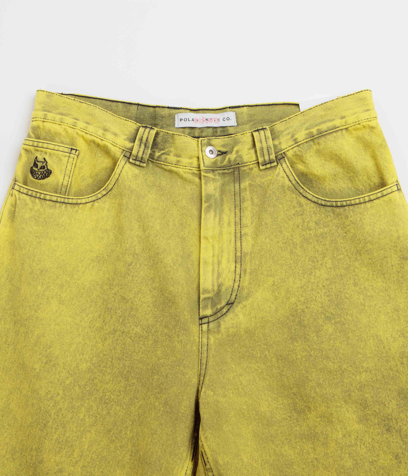 Polar Big Boy Shorts in Lemon Black and Angel Child