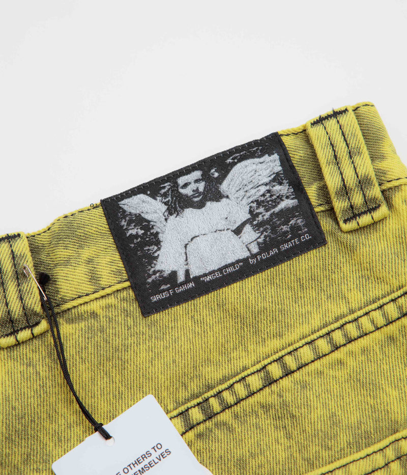 Polar Big Boy Shorts in Lemon Black and Angel Child