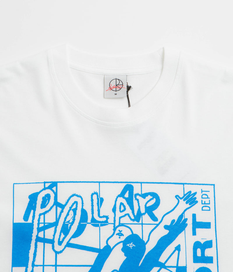 Polar Clubb Inc Long Sleeve T-Shirt in White