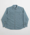 Polar Denim Mike Shirt in Blue and Yellow