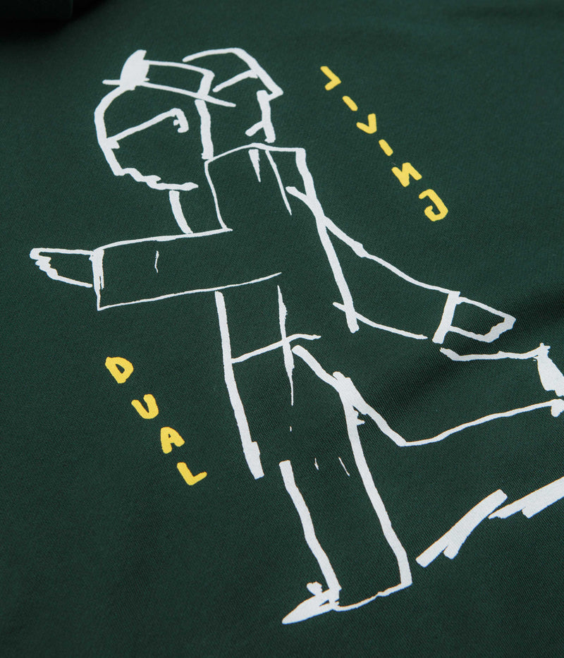 Polar Dual Living Dave Hoodie in Dark Green