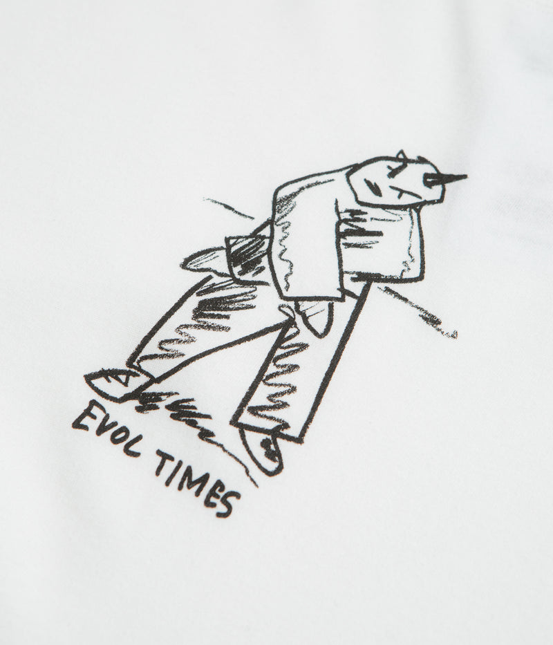 Polar Evol Times T-Shirt in White