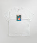 Polar Heart in Hand T-Shirt in White