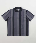 Polar Herringbone Jacques Polo Shirt in Blue