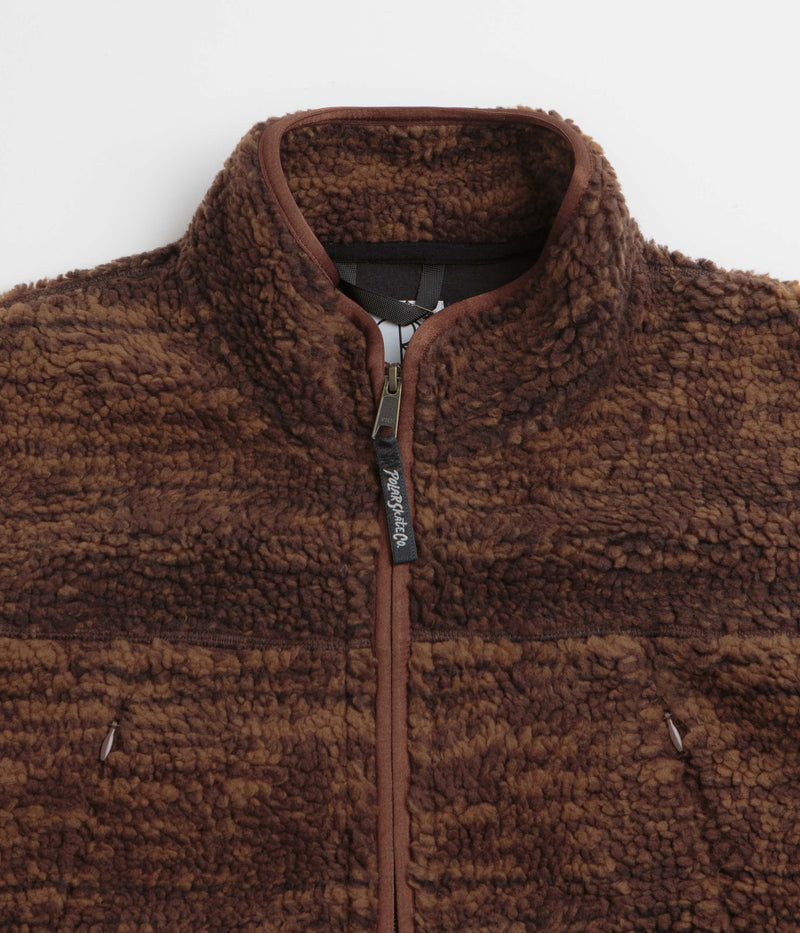 Polar Kiko Jacket in Red Brown